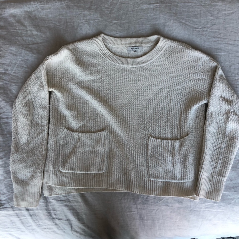 Madewell crop sweater